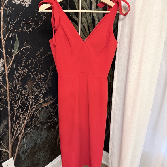 Dress the Population Strapless Red Dress - Picture 7 of 8